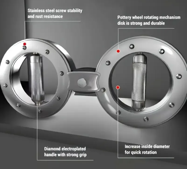 Fitfogo Wrist & Boxing Arm Trainer – Adjustable Resistance Strength Training Equipment for Wrist, Forearm & Arm Power (Boxing & Fitness)