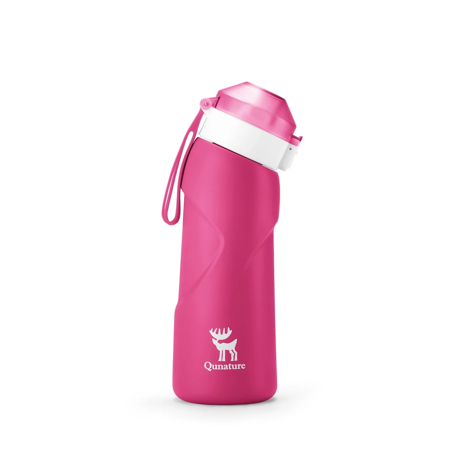 Collapsible Soft Water Bottle with Angled Spout